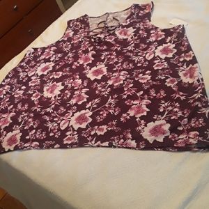 Women's Burgundy shirts(SKU528)